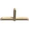 Ekena Millwork Eugene Rough Sawn Timber Gable Bracket, Douglas Fir, 48"W x 24"H x 4"D x 4"F, 12/12 Pitch GBW048X24X0404EUG00RDF - alternate 5